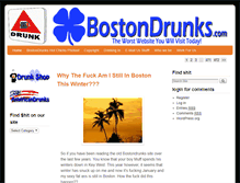 Tablet Screenshot of bostondrunks.com